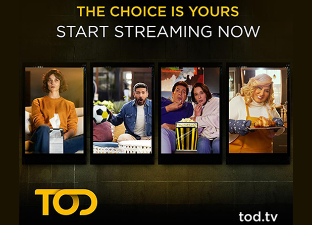 TOD, a new streaming platform, launches In MENA - Campaign Middle East
