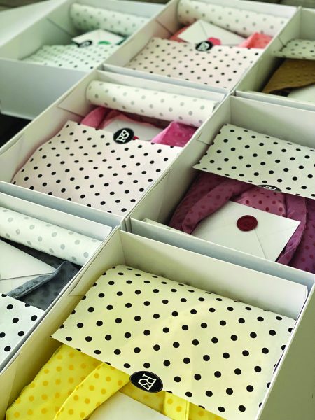 Colorful Abayas in a box