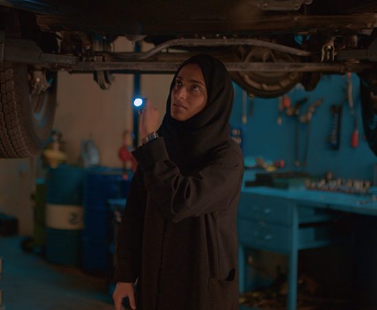 Huda Al Matroushi Nissan Emirati Women's Day campaign