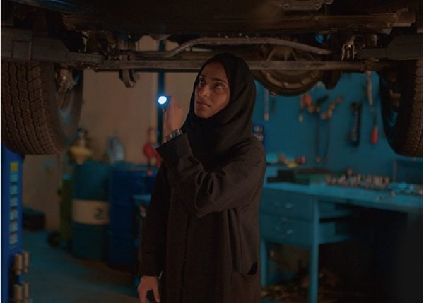 Huda Al Matroushi Nissan Emirati Women's Day campaign