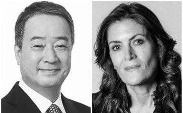 entsu: Hiroshi Igarashi (left) is set to take direct control of all four of the agency’s regions globally as Wendy Clark (right) is set to leave