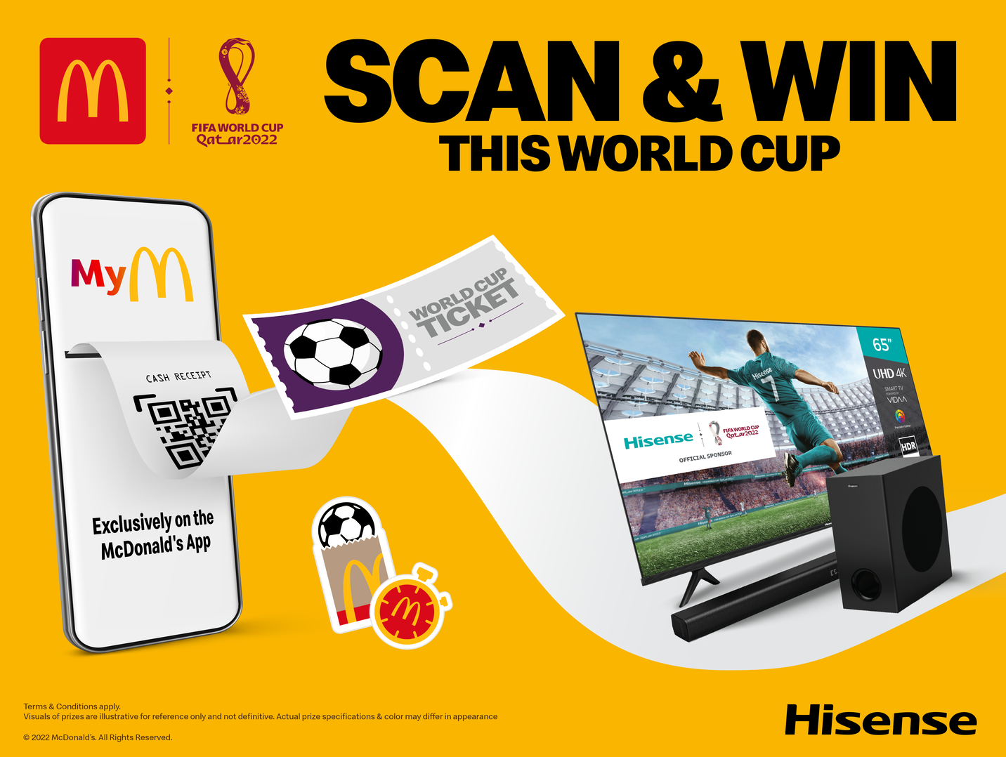 Hisense and Mcdonalds partner for regional World Cup campaign