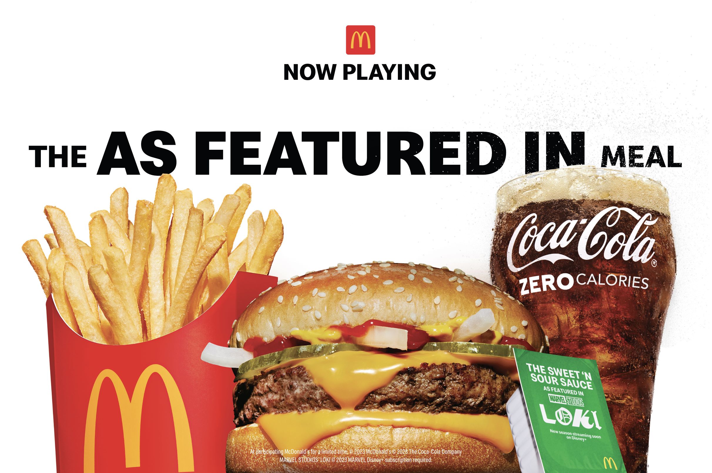 Disney Plus' 'Loki' Featured in Classic McDonald's Meal