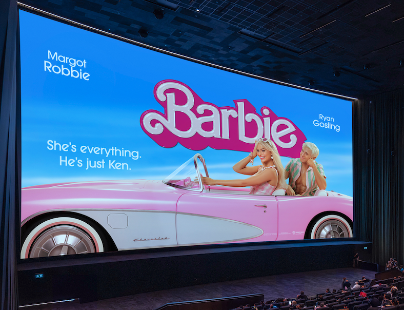 Barbie showtimes near deals the roxy theater