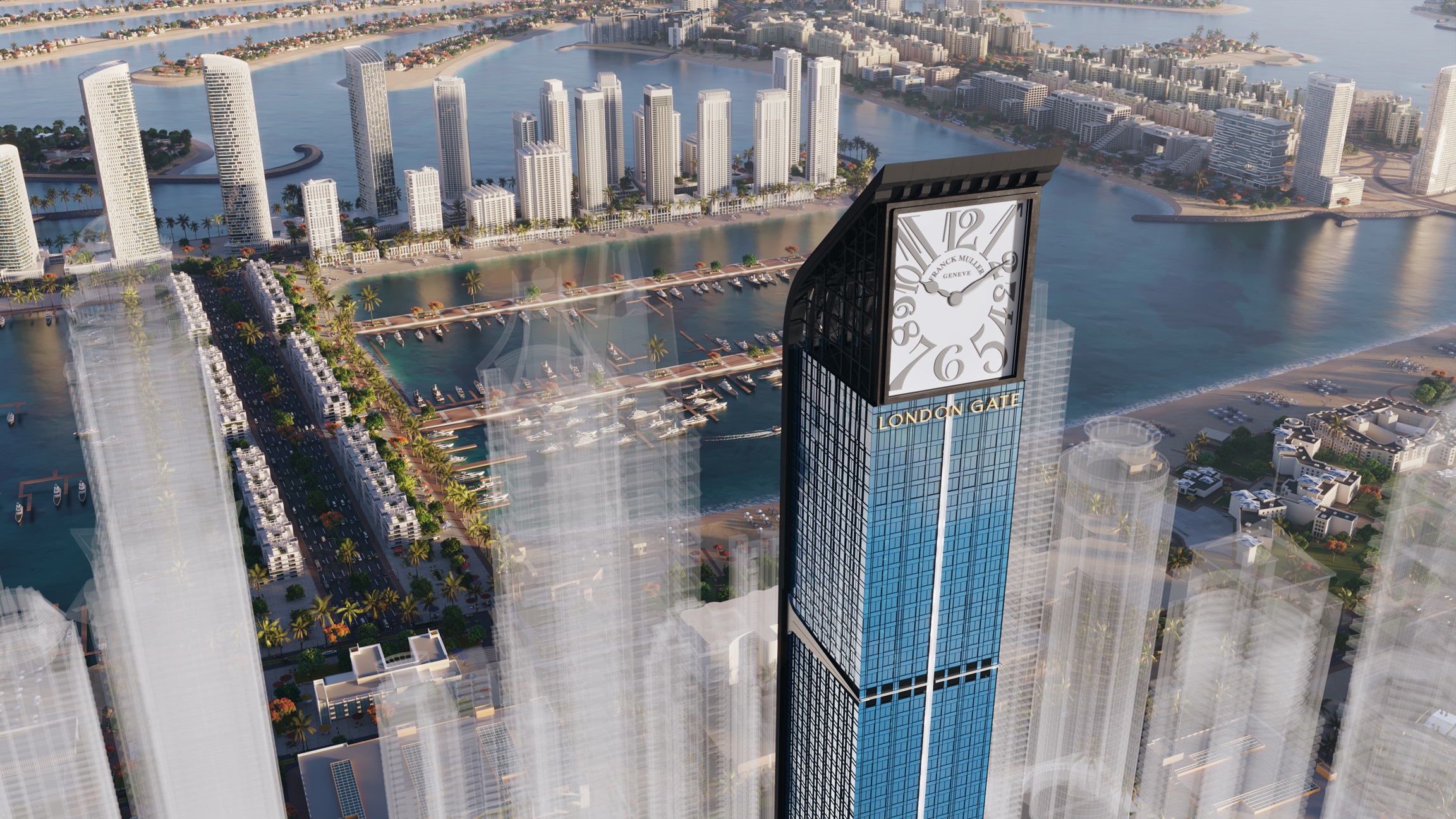 The world s tallest branded clocktower to open in Dubai Campaign