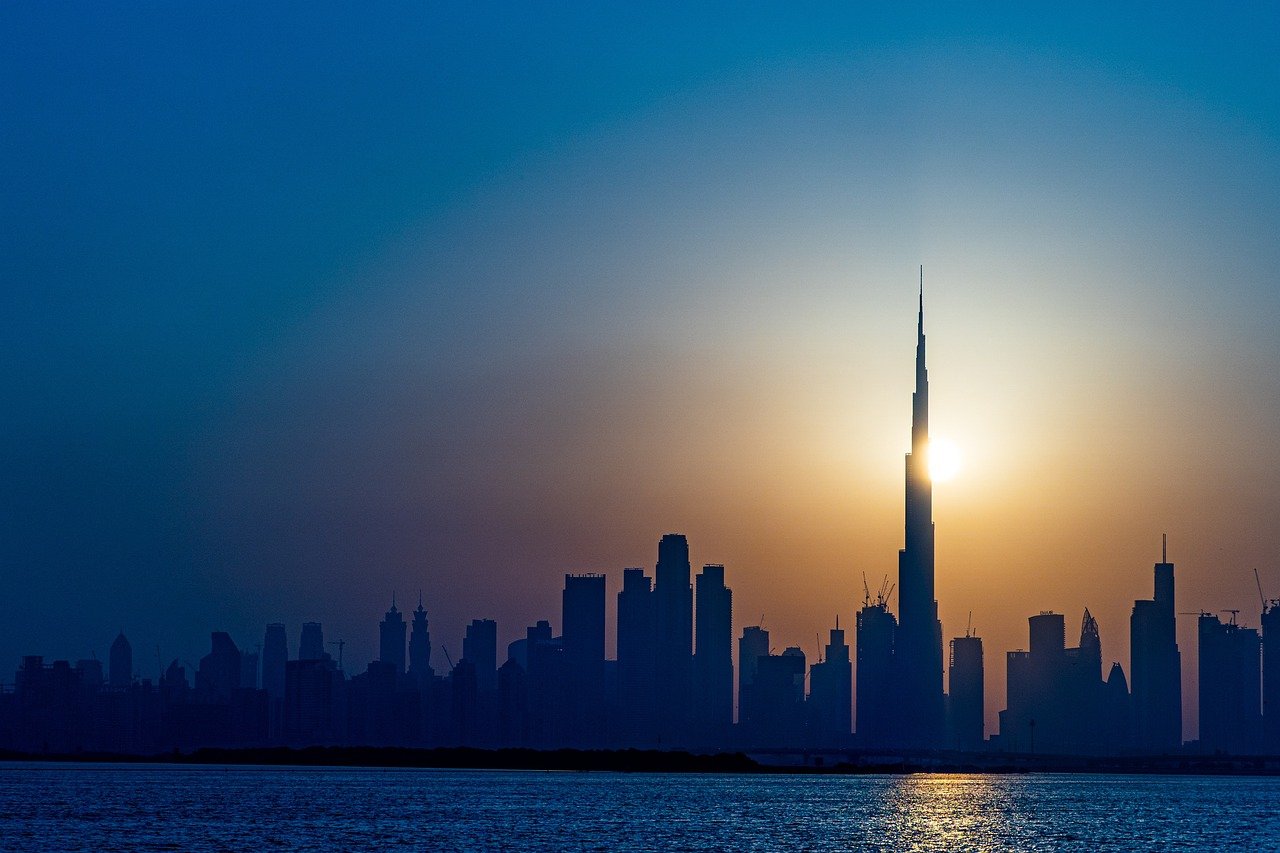 Dubai skyline marketers