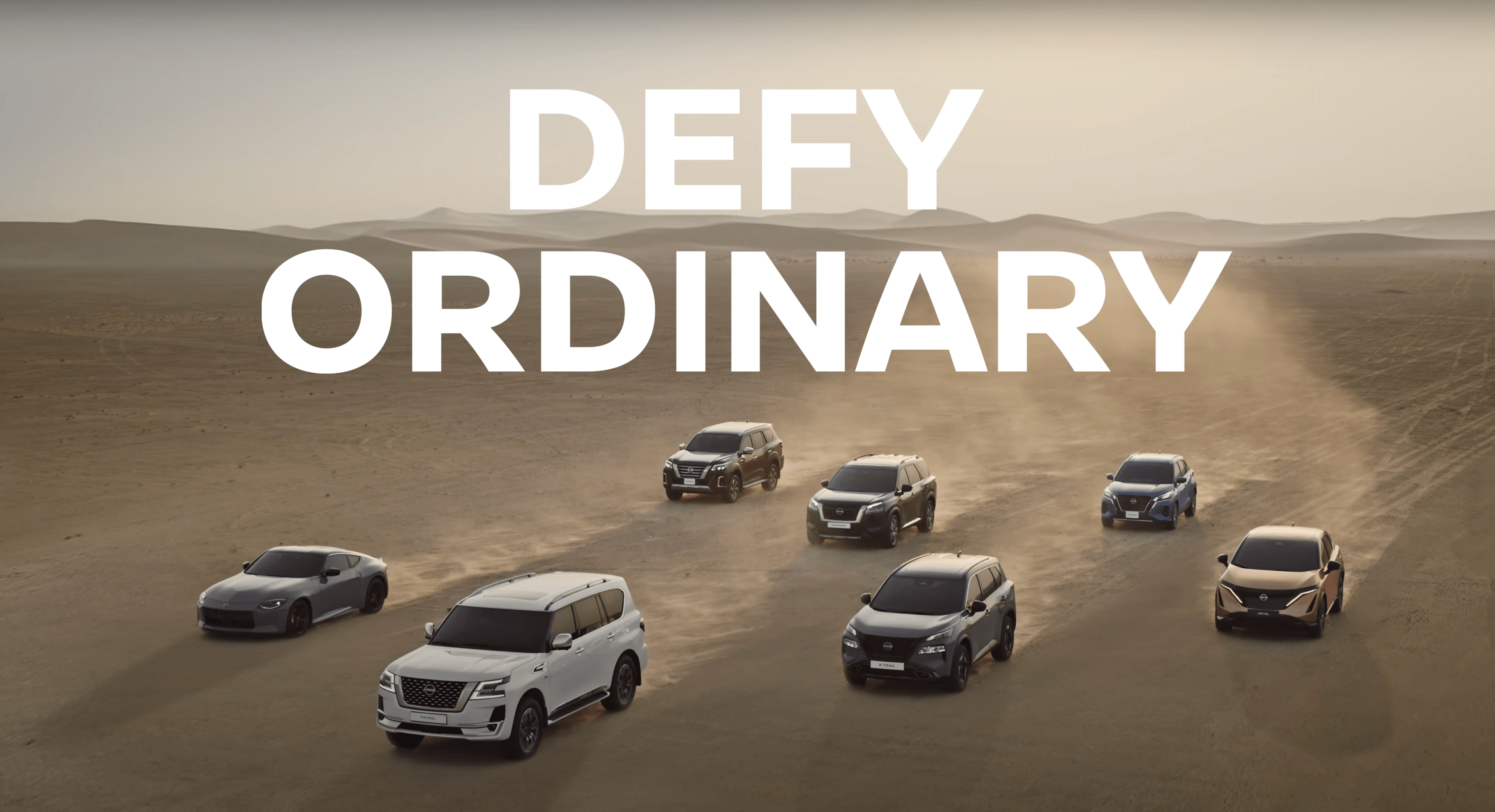 Nissan Brand Defy Ordinary campaign TBWA\Raad Big Kahuna Films