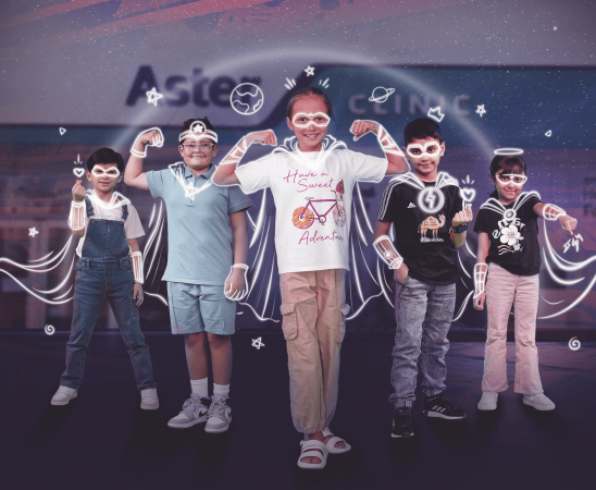Aster superpower superhero project