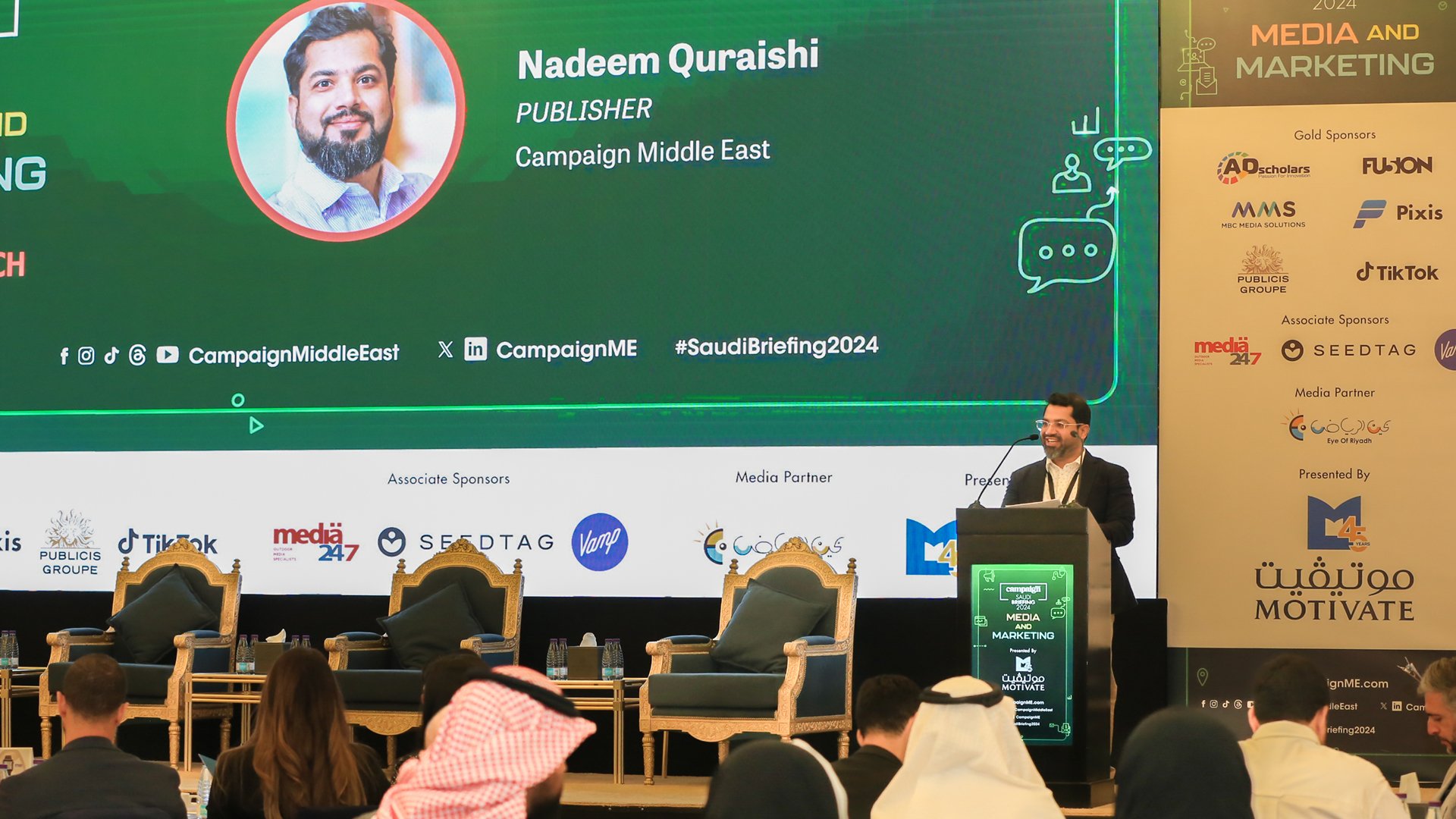 Nadeem Quraishi, Publisher at Campaign Middle East.