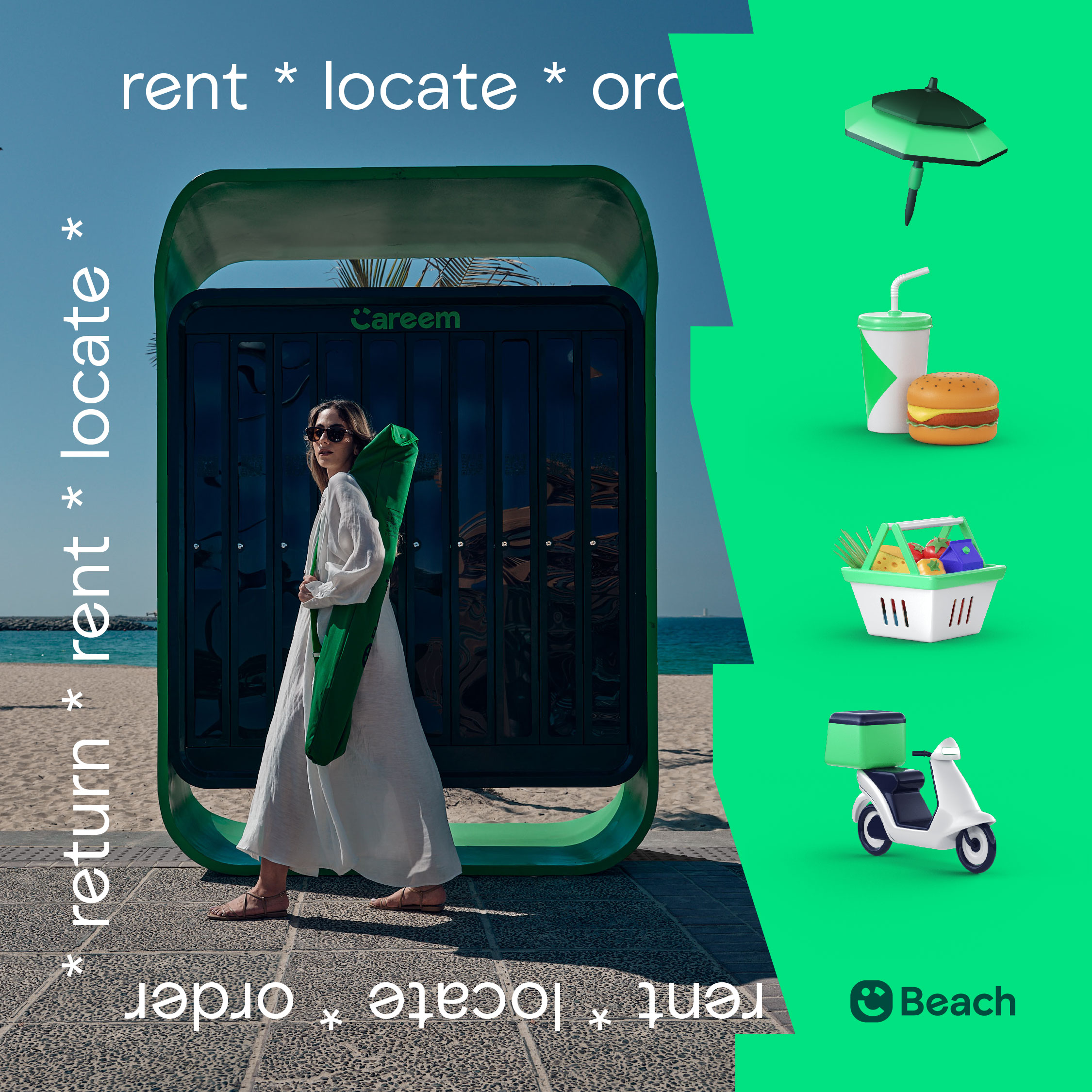 Careem Beach campaign