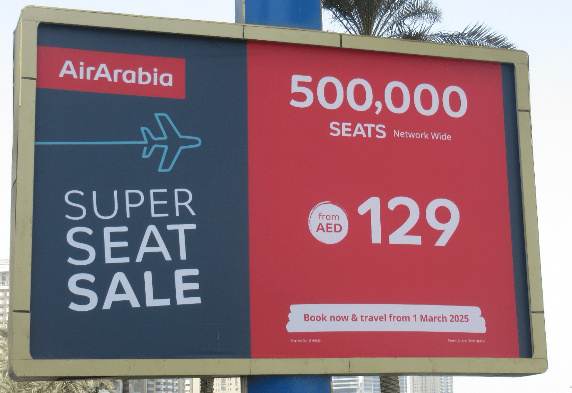 Air Arabia super seat sale