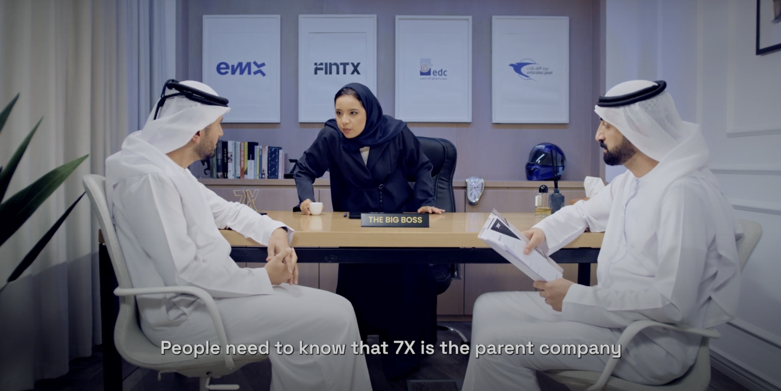 7X Emirates Post Group The Maestro campaign