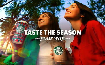 Starbucks Taste the Season