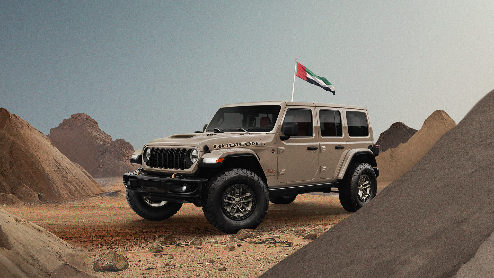 Jeep Jotun Colour of Unity sand seven emirates Publicis Groupe Middle East