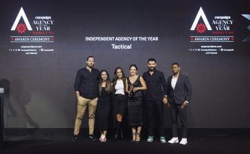 Tactical was recognised as the Independent Agency of the Year by Anup Oommen, the Editor of Campaign Middle East.