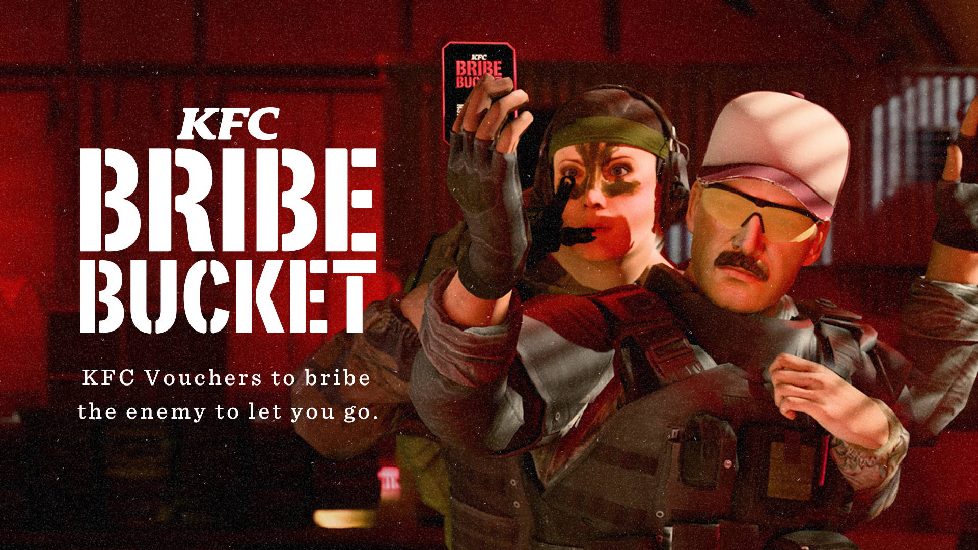 KFC Bribe Bucket Call of Duty TBWA\Raad Proximity Chat