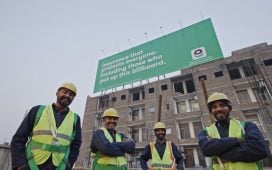 easypaisa Impact BBDO Pakistan insurance billboards workers labourers campaign