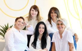 Top row, from left, Catherine Bannister, Chief Strategy Officer at TBWA\Raad and Salwa El Meniawy, Chief Financial Officer at TBWA\Raad; Bottom row, from left, Claudinia Harper, Director of People at TBWA\Raad; Romy Abdelnour, Head of Communications at TBWA\Raad; and Muriel Lechaczynski, the Chief Growth Officer at TBWA\Raad.