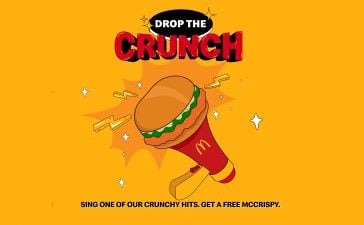 McDonald's UAE Drop the Crunch campaign