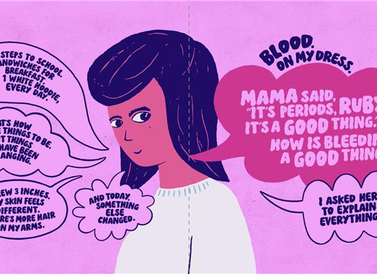 Nana Saatchi & Saatchi young girls with autism periods menstruation