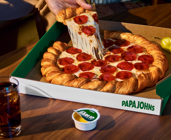 Croissant Pizza