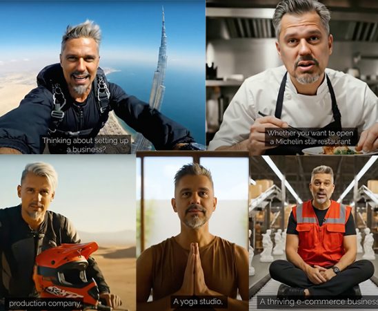 Creative Zone CEO Lorenzo Jooris stars in AI ad campaign