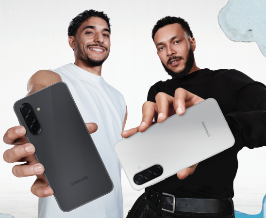 Manchester City’s Egyptian footballer Omar Marmoush and top-charting rapper and trap artist Wegz add a touch of stardom to the Samsung campaign.