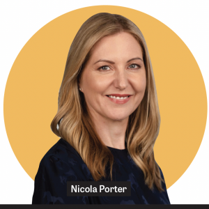 Nicola Porter, Executive Editor, Bloomberg Media Studios.