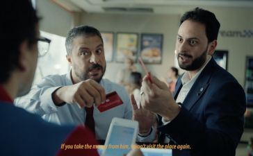 ADCB Visa campaign humour ad Egyptian generosity