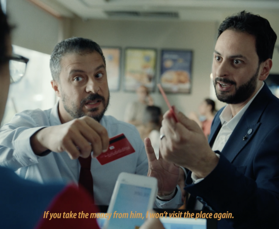 ADCB Visa campaign humour ad Egyptian generosity