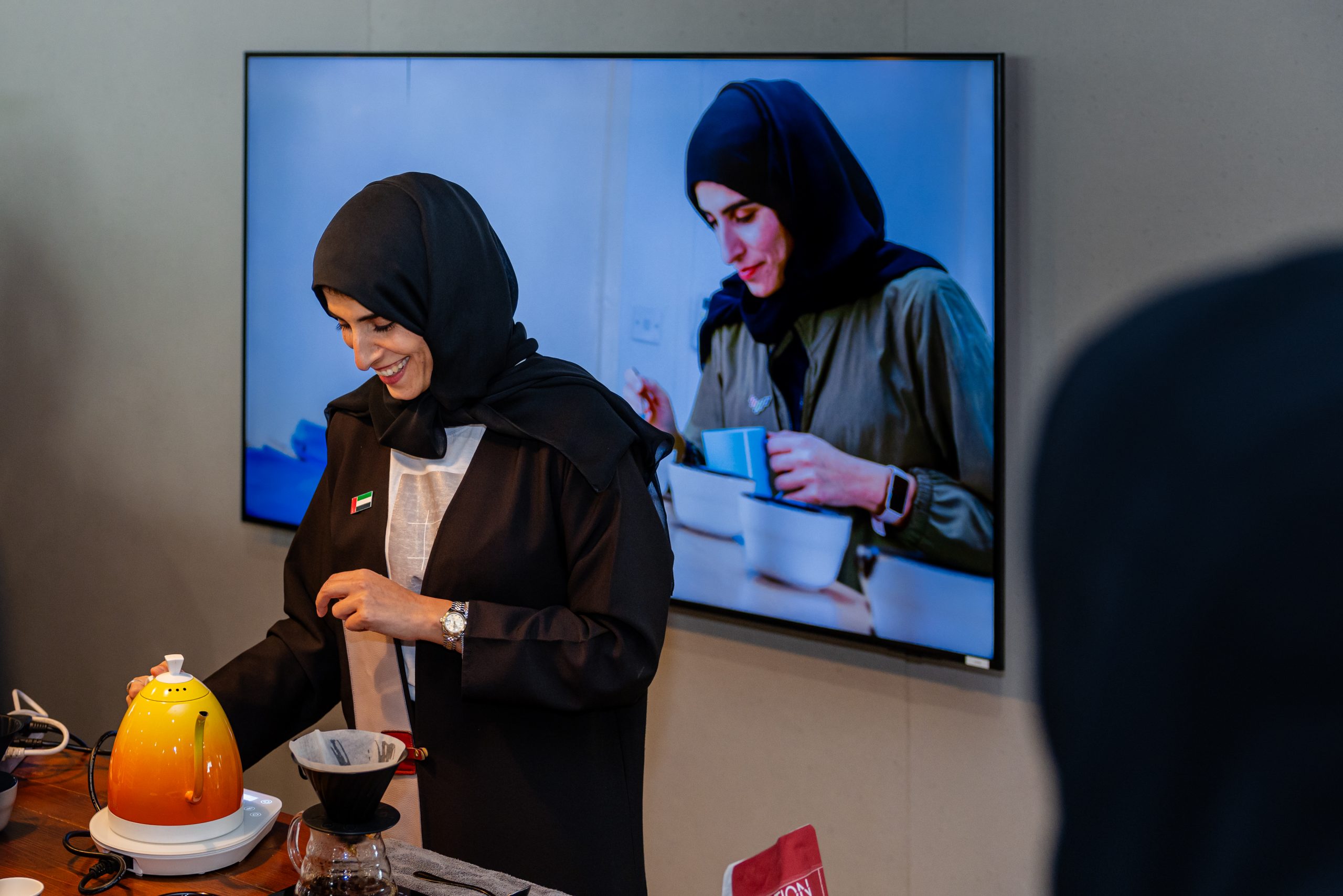 Emirati entrepreneur and specialty coffee expert Nooran Albannay.