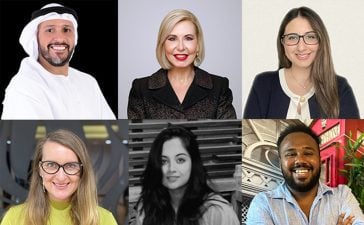 From top left, clockwise, Mohamed Ali Almadfai, CEO, Emirati Coffee; Lizelle Fitoussi, Director – Marketing, Merex Investment; Aneela Halani, Regional Marketing Manager, Haleon; Shannon Soans, Co-Founder, No Filter; Riya Vatnani, Director of Communications, Cicero and Bernay; and Alina Sukhar, Associate Business Director, Digitas Dubai. coffee raves