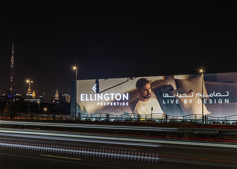 Ellington Properties Live By Design campaign