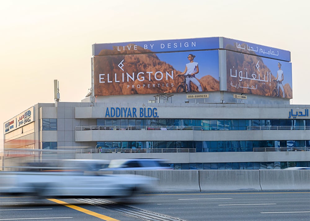 Ellington Properties Live By Design campaign