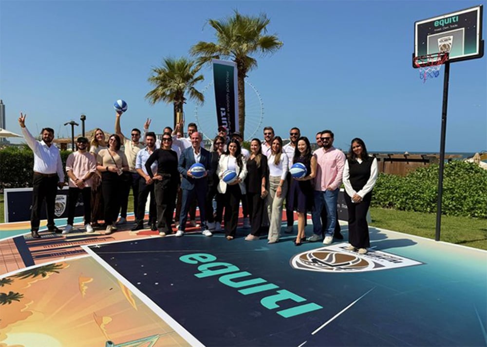 Equiti Group Dubai basketball