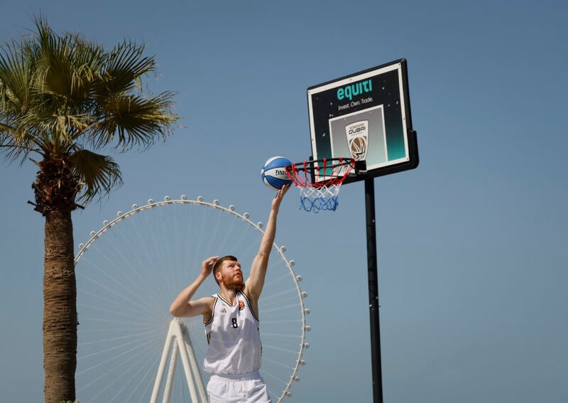 Equiti Group Dubai basketball