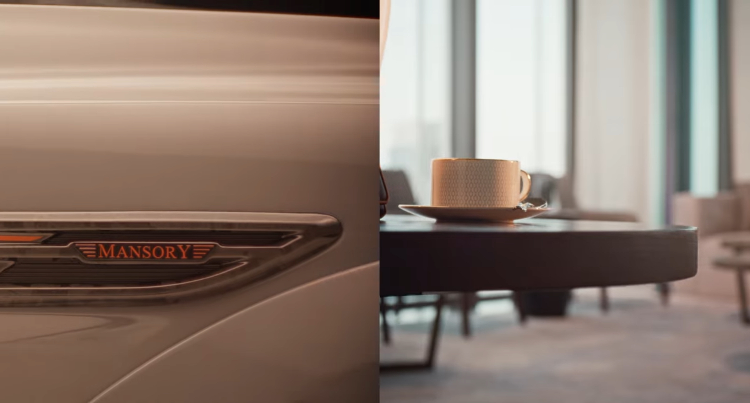 Amaal Mansory OUI launch campaign