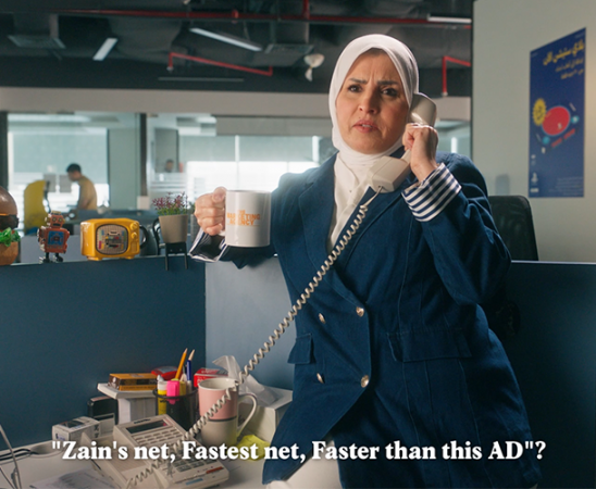 Shareet Studios’ campaign for Zain aimed to prove it as the Fastest internet in Kuwait, garnering 2.5M views and expanding to OOH.