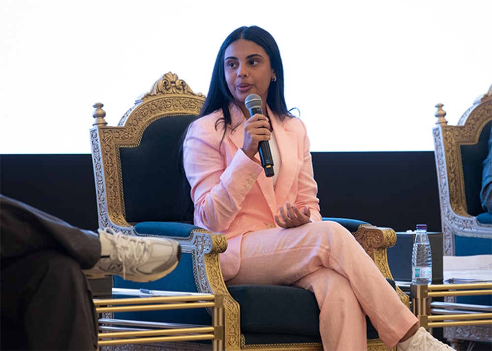 Rateel Alshehri, Saudi Influencer and Celebrity Host, Rateel Alpha Talk Campaign Saudi Briefing 2025: Media and Marketing