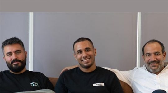 From left, Ibrahim Hasan, Regional Head, McCann Content Studios MENAT; Ahmed Nour, Head of McCann Content Studios – UAE; and Tarek Ali Ahmed, Managing Director, FP7 McCann UAE.
