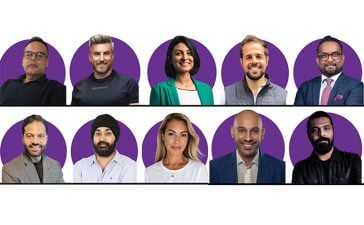 TOP ROW, from left: Sachinn J Laala, Chief Executive Officer, Liquid Havas Market; Chris Bishop, Ecommerce Director, SQUATWOLF; Siham Arif, Associate Director - Ecommerce MENA, WPP Media; Kareem Al Saady, Regional Director – Retail Media and Retail Partnerships, talabat; and V. Nandakumar, Director – Marketing and Communications, Lulu Group International. BOTTOM ROW, from left: Waseem Afzal, Founder and CEO of Platformance; Gagandeep Singh, Head of Analytics & Machine Learning, StarzOn and Head of enfuse, e&life; Krinio Christaras, Head of Consumer Experience MENAP, Mondelez International; Rajesh Verma, General Manager – Middle East, Epsilon; and Subhan S. Ahmad, Senior Marketing, Growth and Digital Consultant.