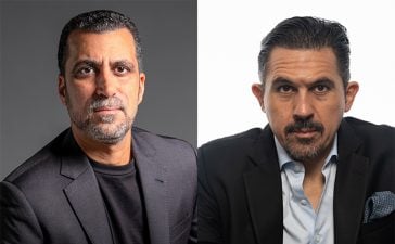 From left, Tariq Al Sharabi, Managing Director of Cicero & Bernay, and Ahmad Itani, CEO and Founder of C&B.