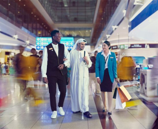 Dubai Airports accessibility campaign