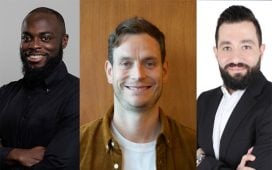 Patrick Oppong, Associate Trading Director, MENA; Chris Gregory-Pasha, Senior Director Business Development, MENA; and Mansour Salame, Senior Director, Business Development, The Trade Desk.