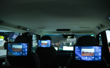 At the Dubai World Congress for Self-Driving Transport, Binary showcased its passenger OS running live on an autonomous vehicle.