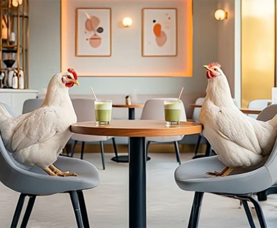 Doux Chicken Hashtag Contatious