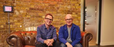 From left, Jim Coleman, EMEA CEO, and Toby Southgate, Global Group CEO, We Are Social.