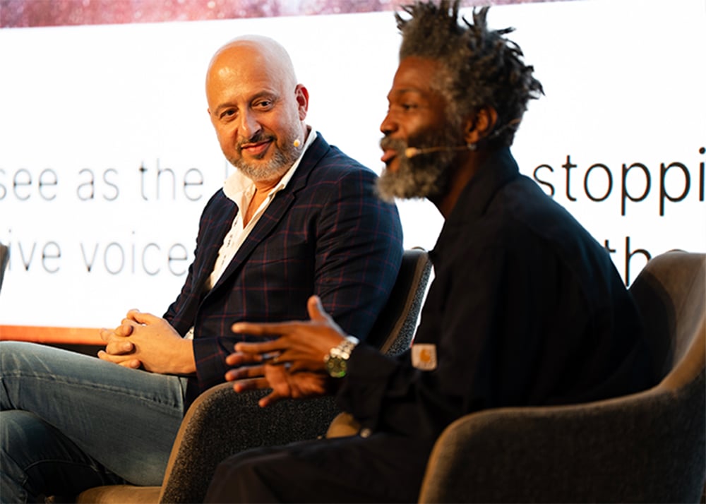“As a CCO, it is my role to create spaces where the team feels that they can share and do anything – a space where we’ll work on implementing ideas together,” said Burson’s Global Chief Creative Officer Taj Reid (right).