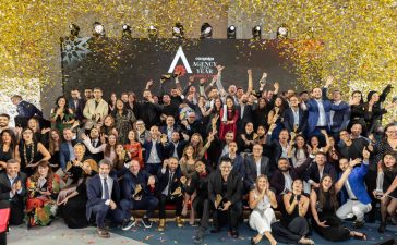 A group photograph of the winners at Campaign’s Agency of the Year Middle East Awards held on December 11, 2025.