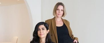 From left, Shadi Moazami, Founder, MAIA; and Maria Gold, General Manager, MAIA.